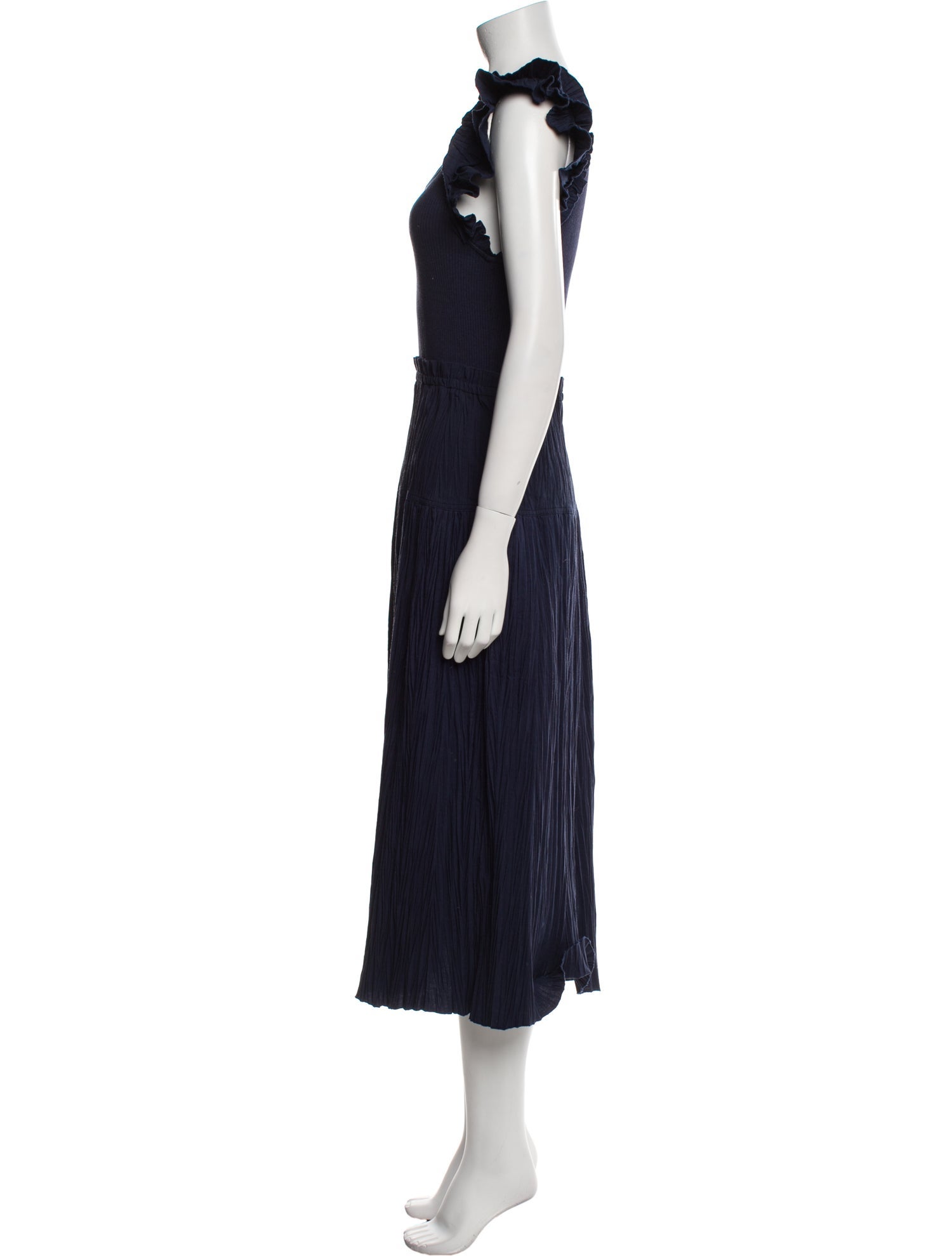 Ulla Johnson Scoop Neck Long Dress
