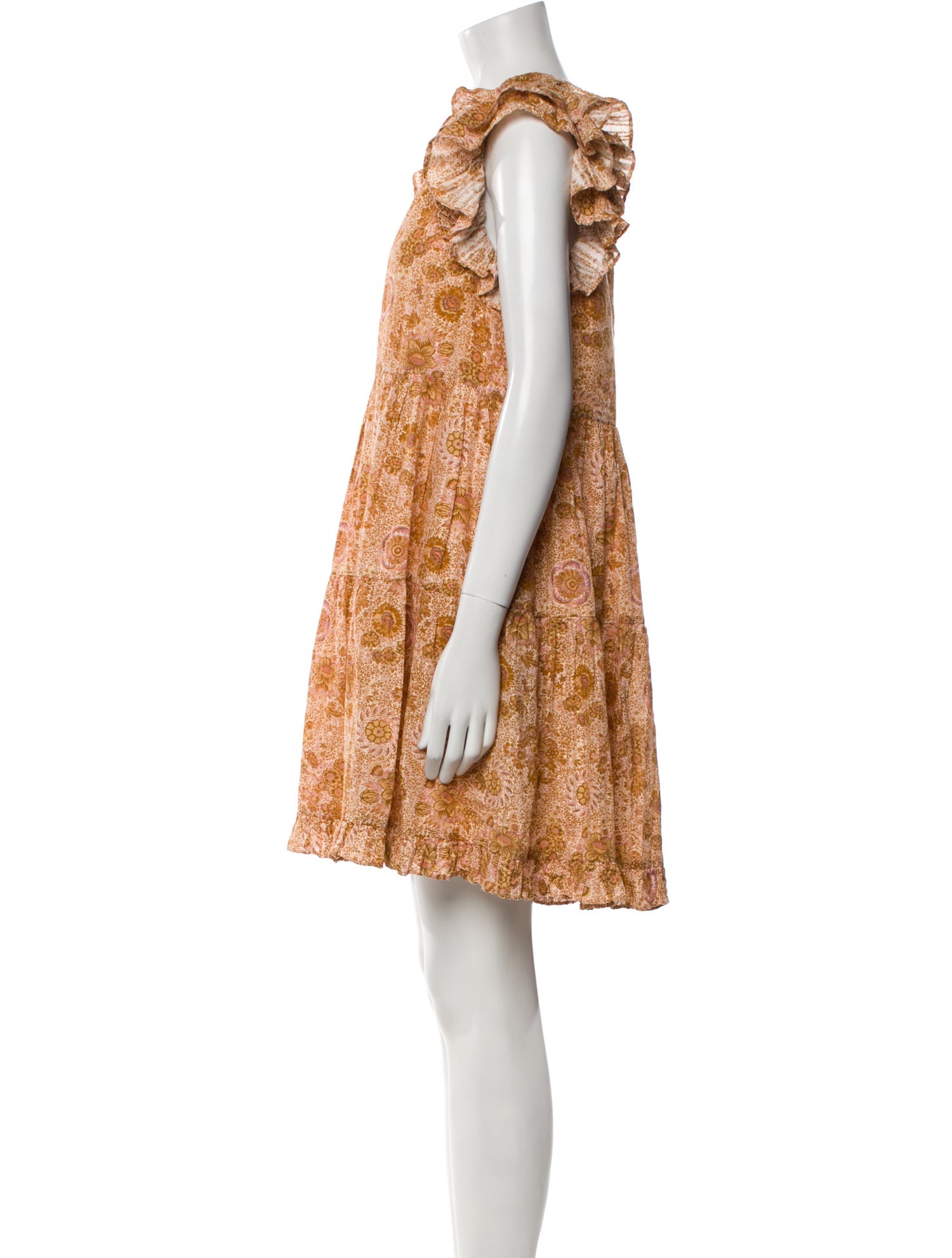 Ulla Johnson Floral Print Mini Dress