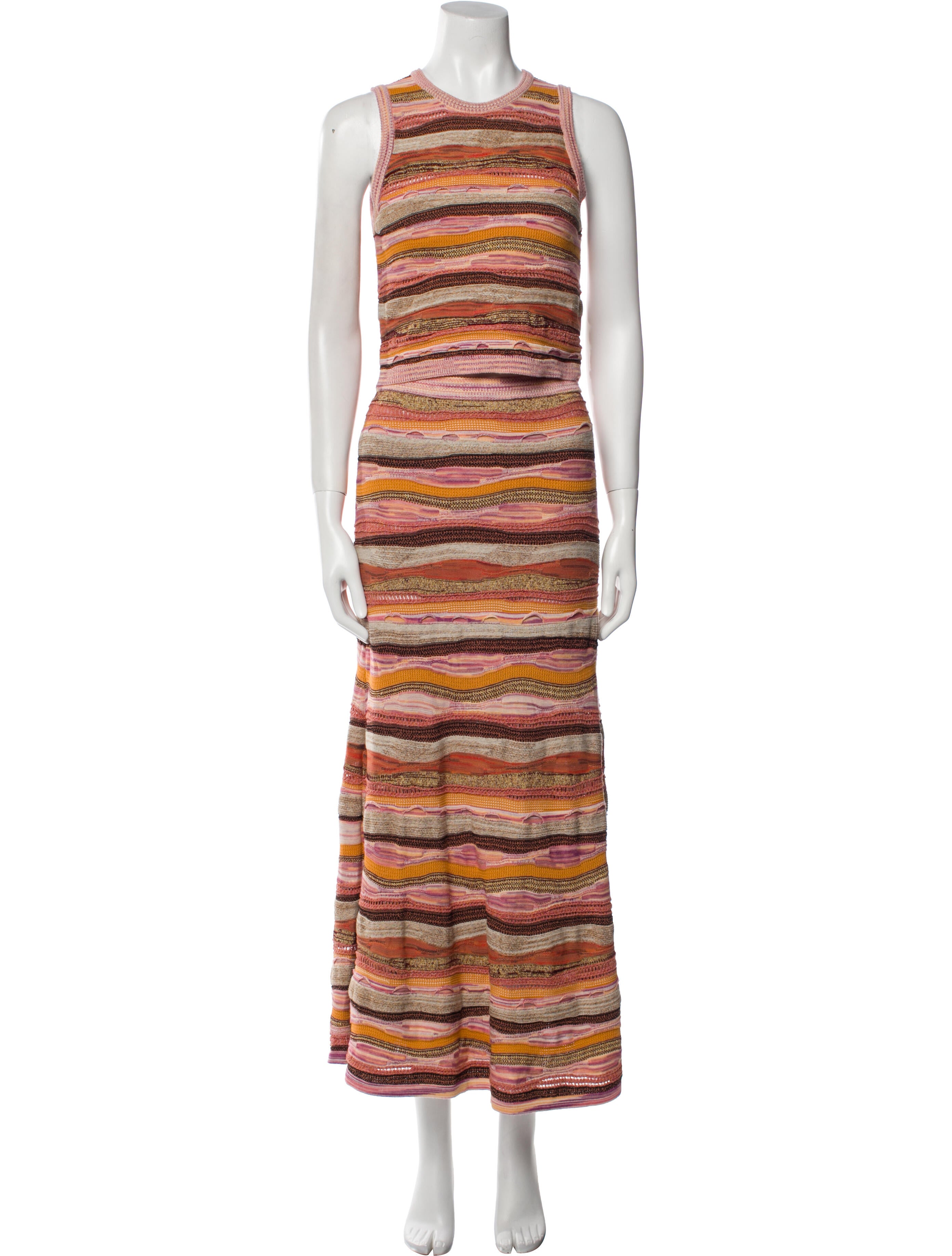 Ulla Johnson Striped Skirt Set