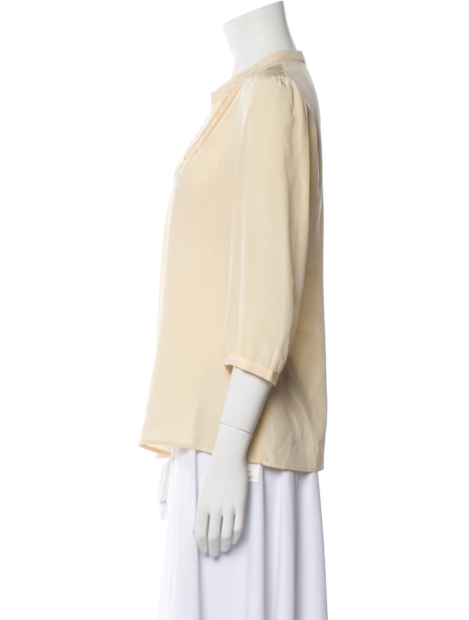 Ulla Johnson Silk V-Neck Blouse