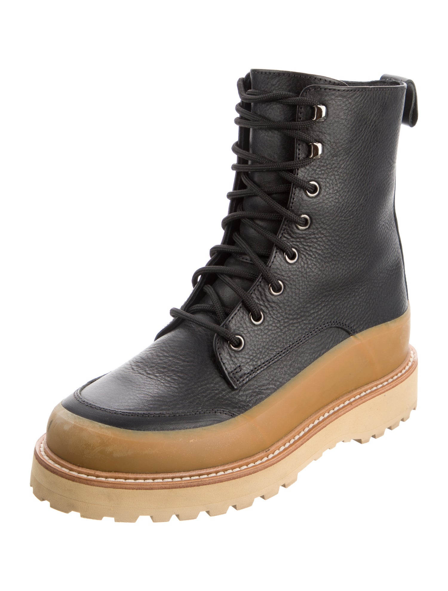 Ulla Johnson Leather Combat Boots