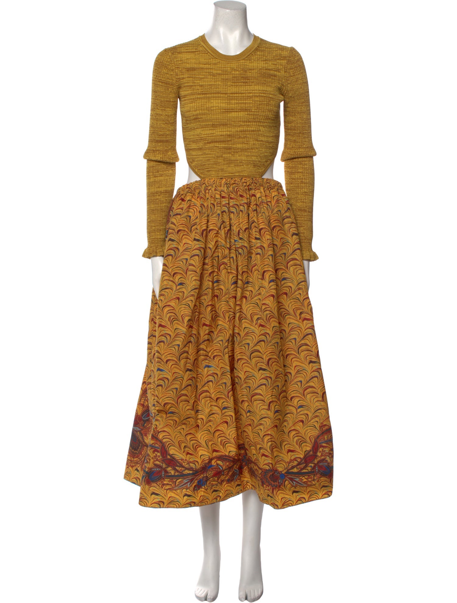 Ulla Johnson Printed Long Dress