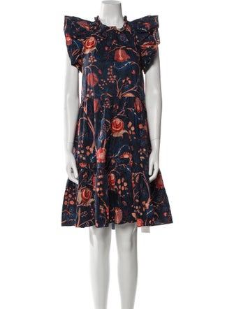 Ulla Johnson Floral Print Mini Dress