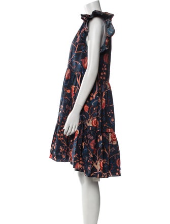 Ulla Johnson Floral Print Mini Dress