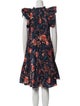 Ulla Johnson Floral Print Mini Dress