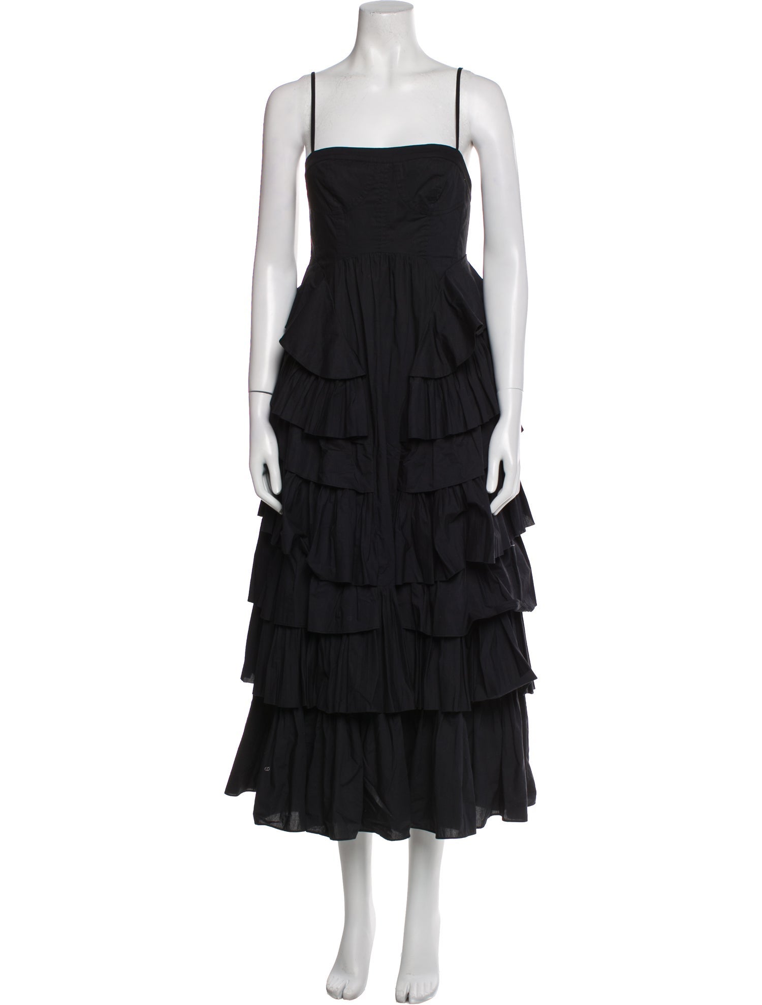 Ulla Johnson Square Neckline Long Dress