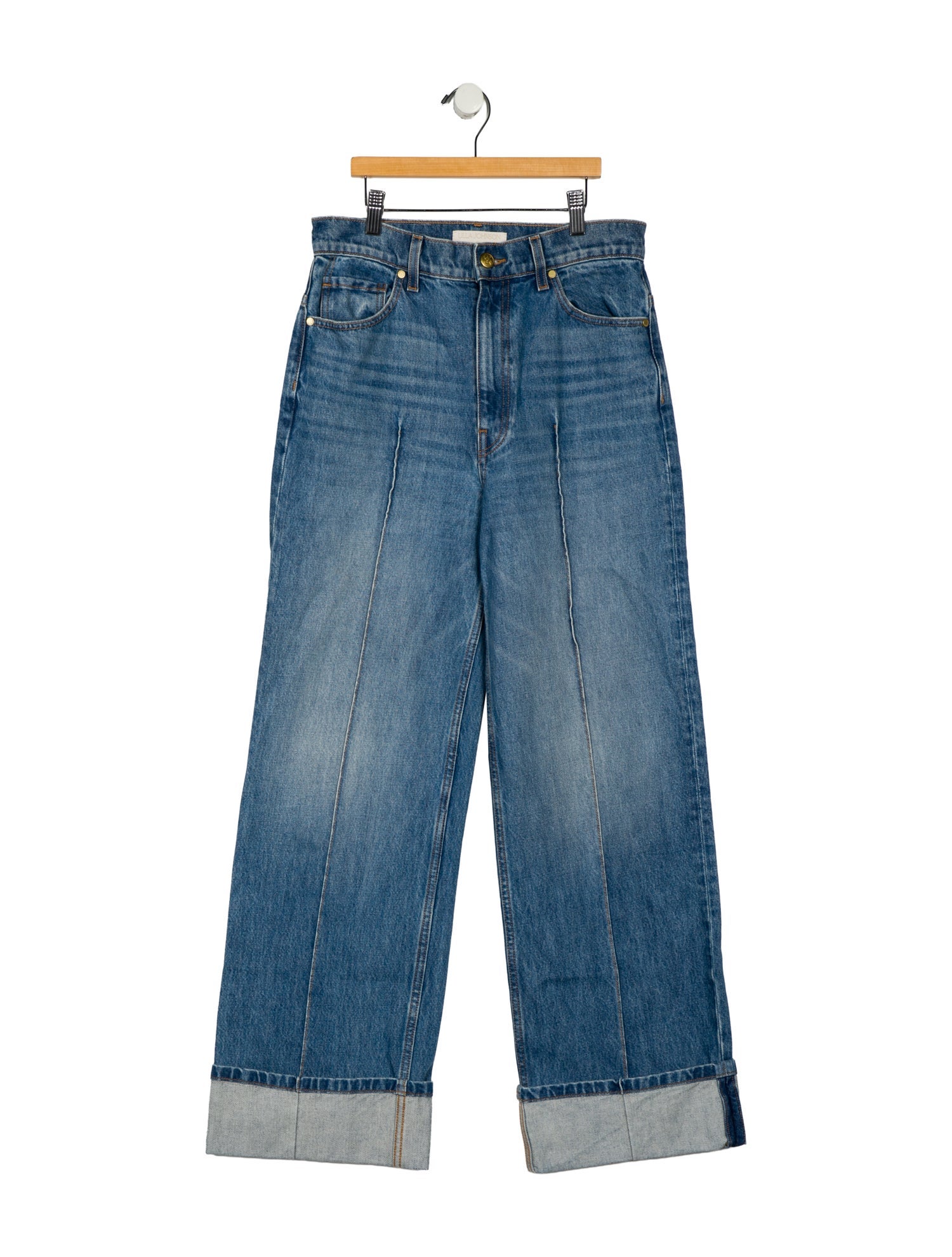 Ulla Johnson High-Rise Wide Leg Jeans