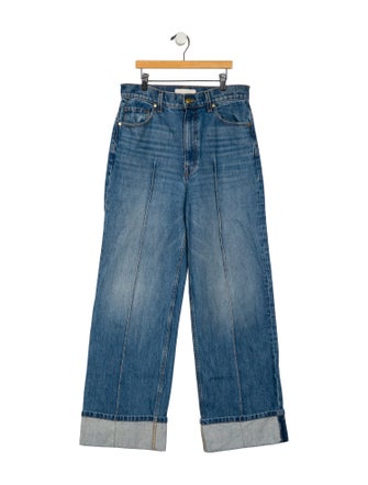 Ulla Johnson High-Rise Wide Leg Jeans