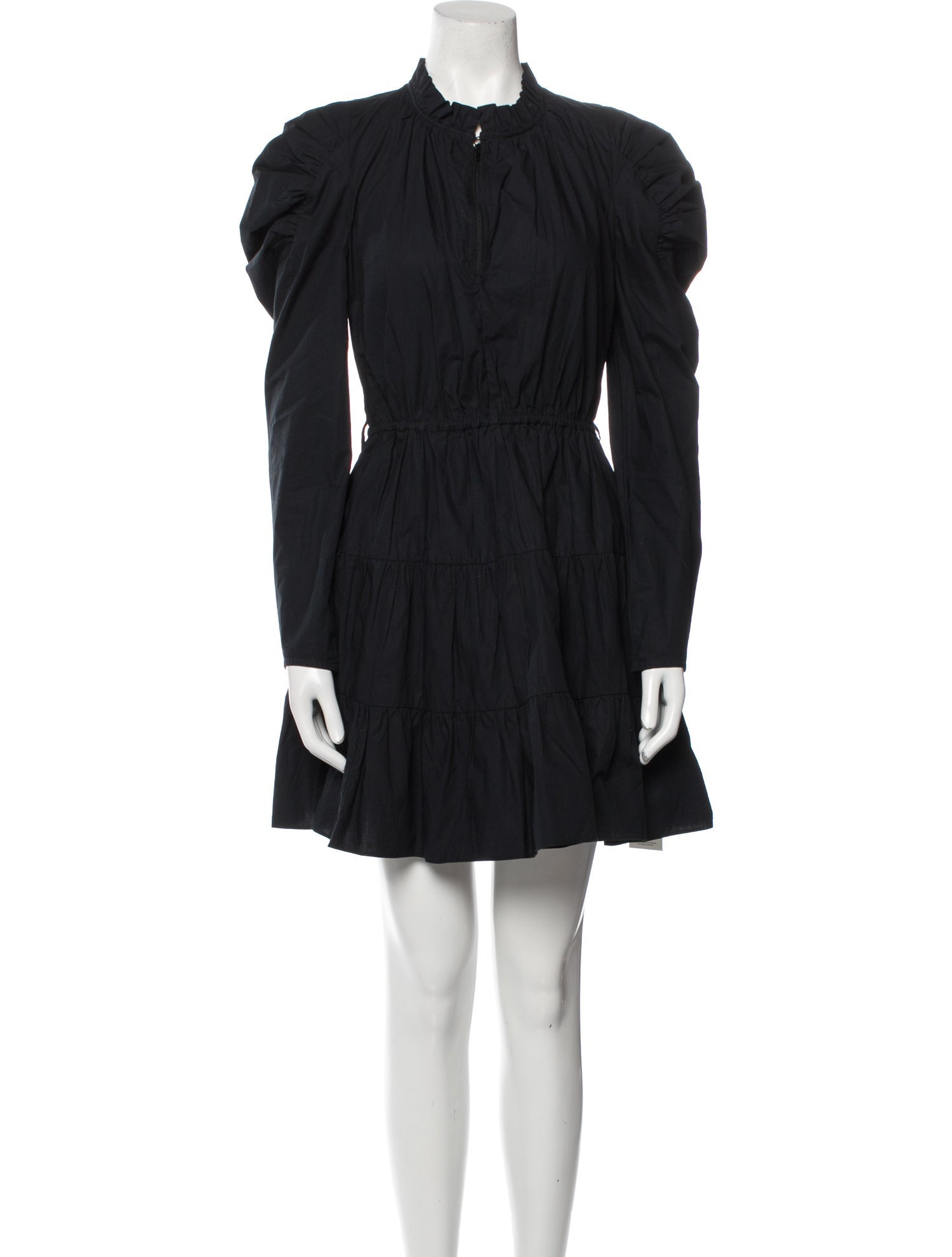 Ulla Johnson Mock Neck Mini Dress