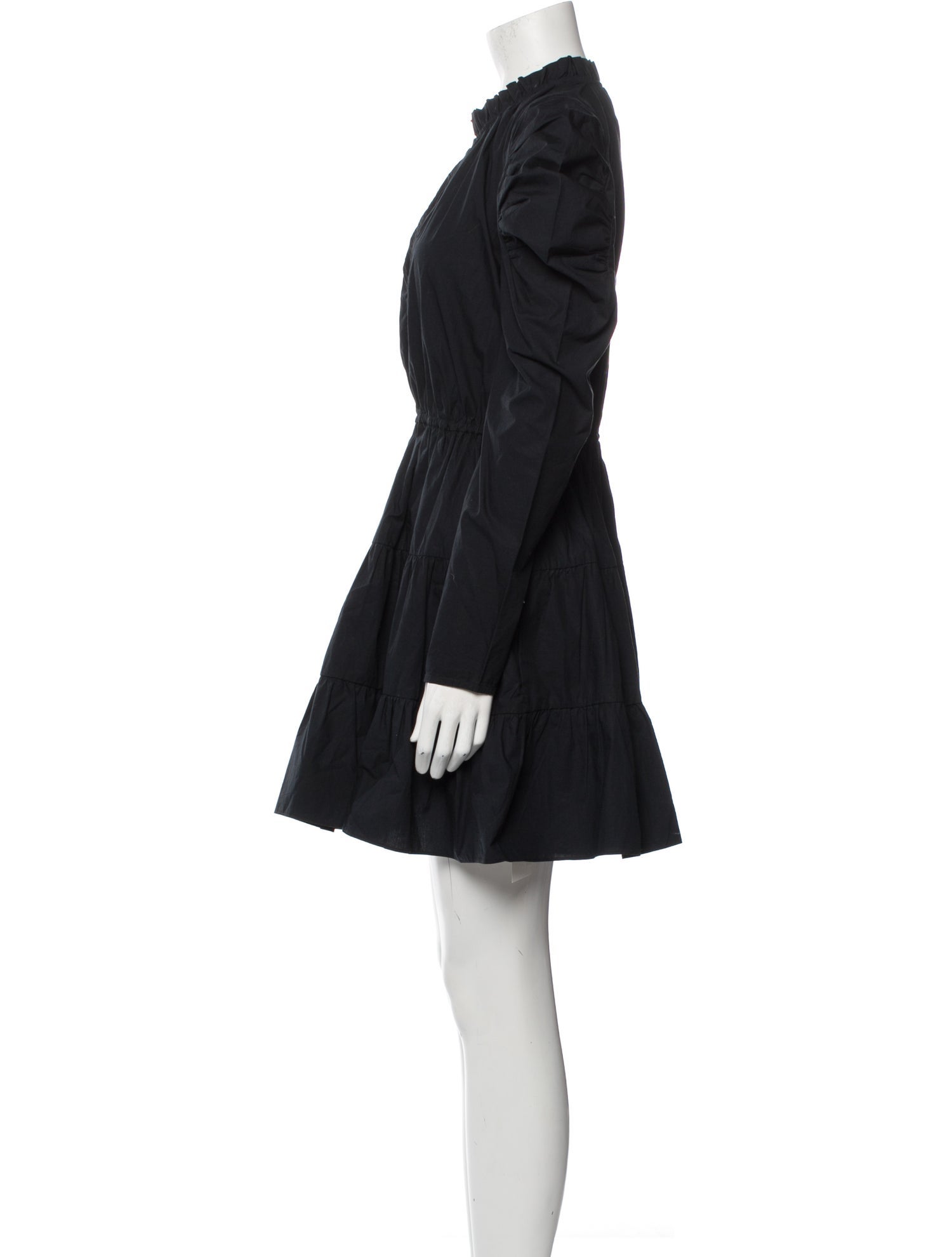 Ulla Johnson Mock Neck Mini Dress