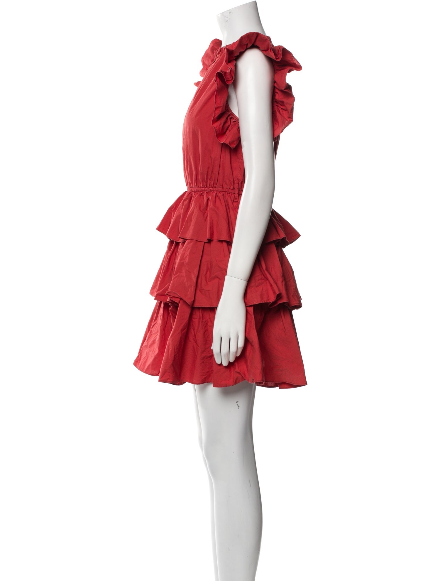 Ulla Johnson V-Neck Mini Dress