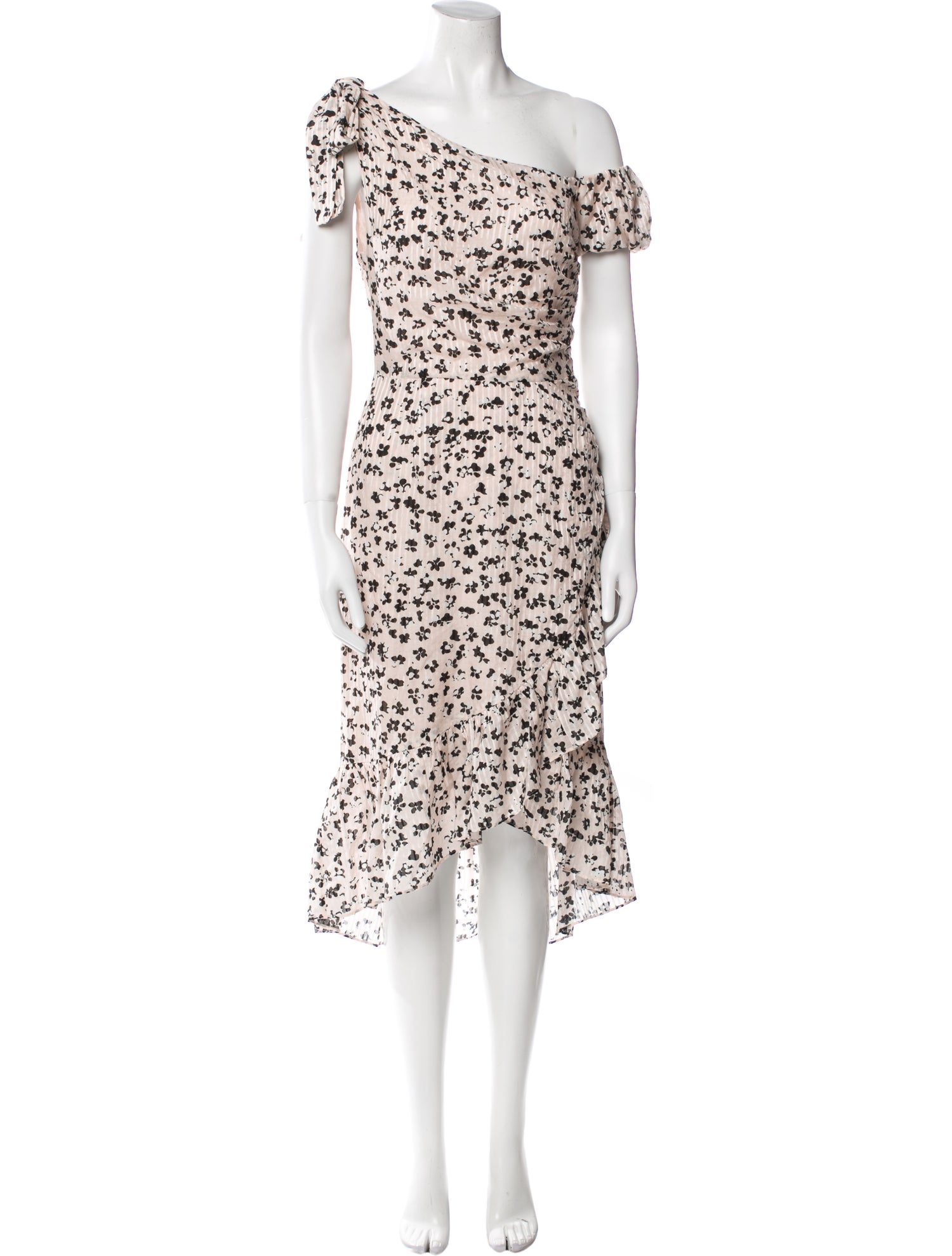 Ulla Johnson Floral Print Midi Length Dress