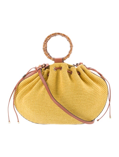 Ulla Johnson Raffia Top Handle Bag