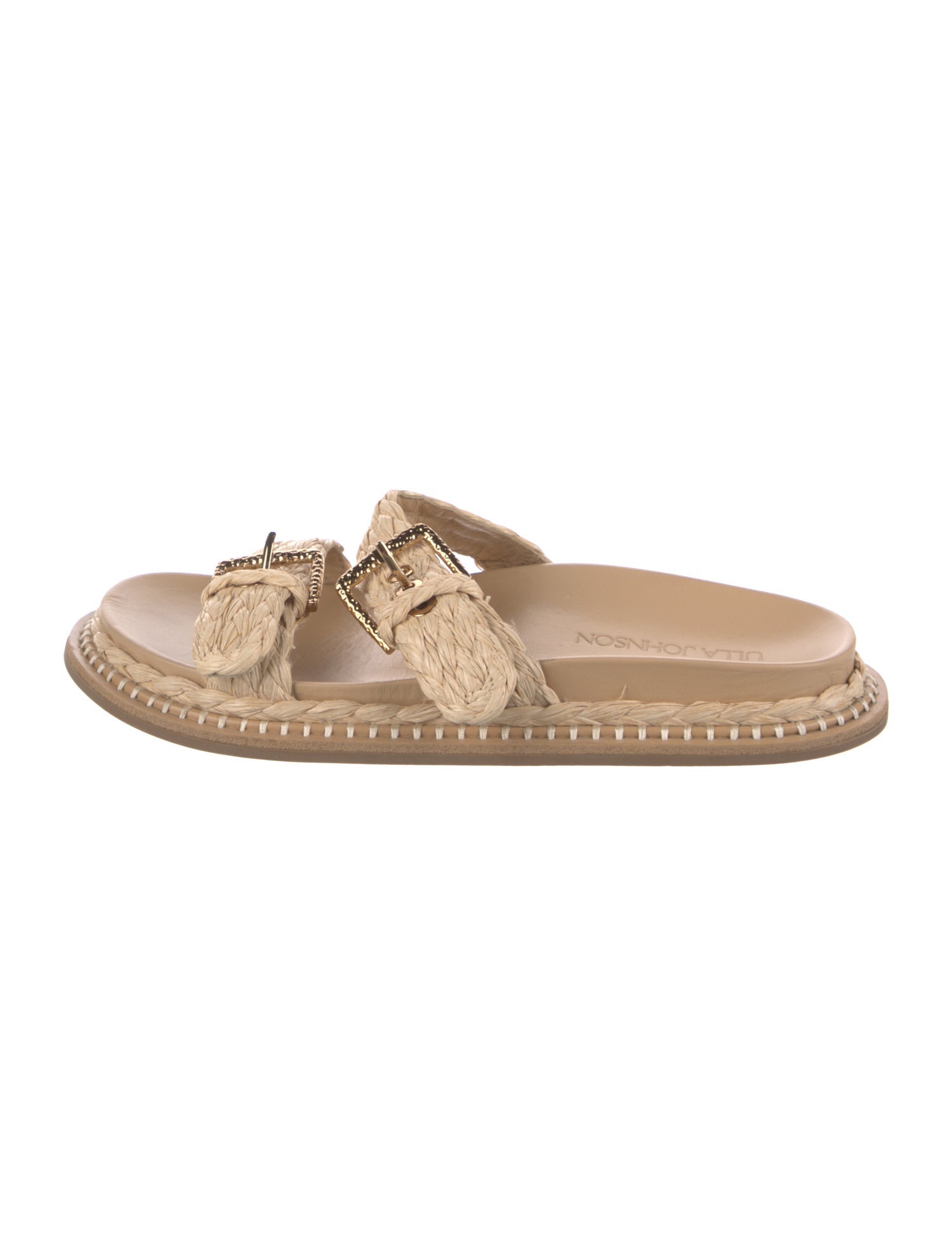 Ulla Johnson Straw Slides