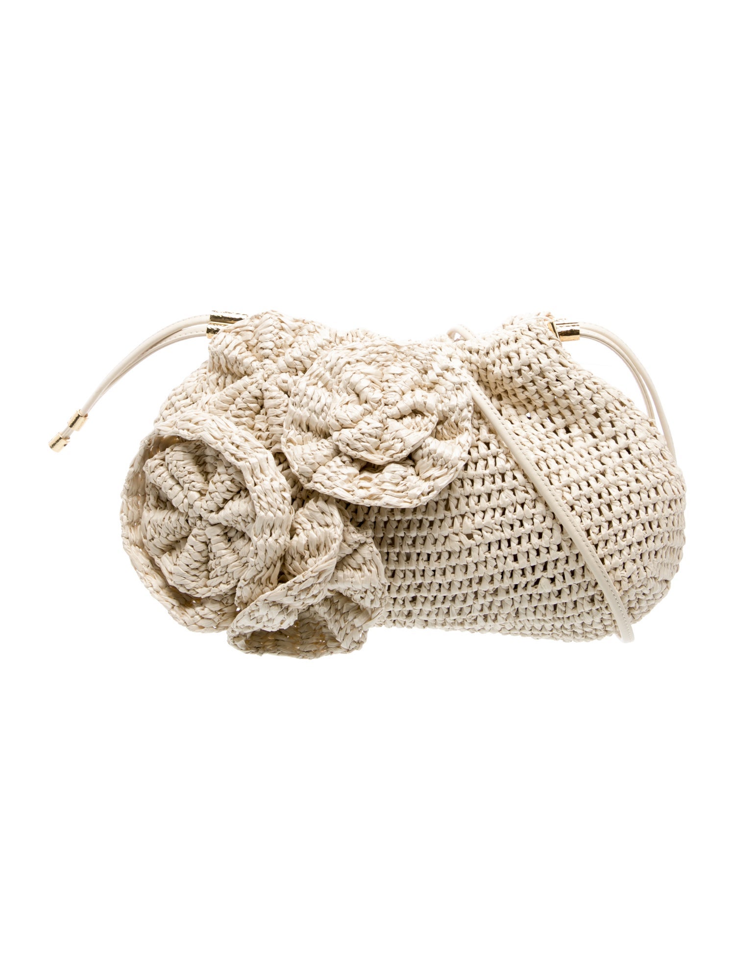 Ulla Johnson Raffia Minaudière w/ Tags