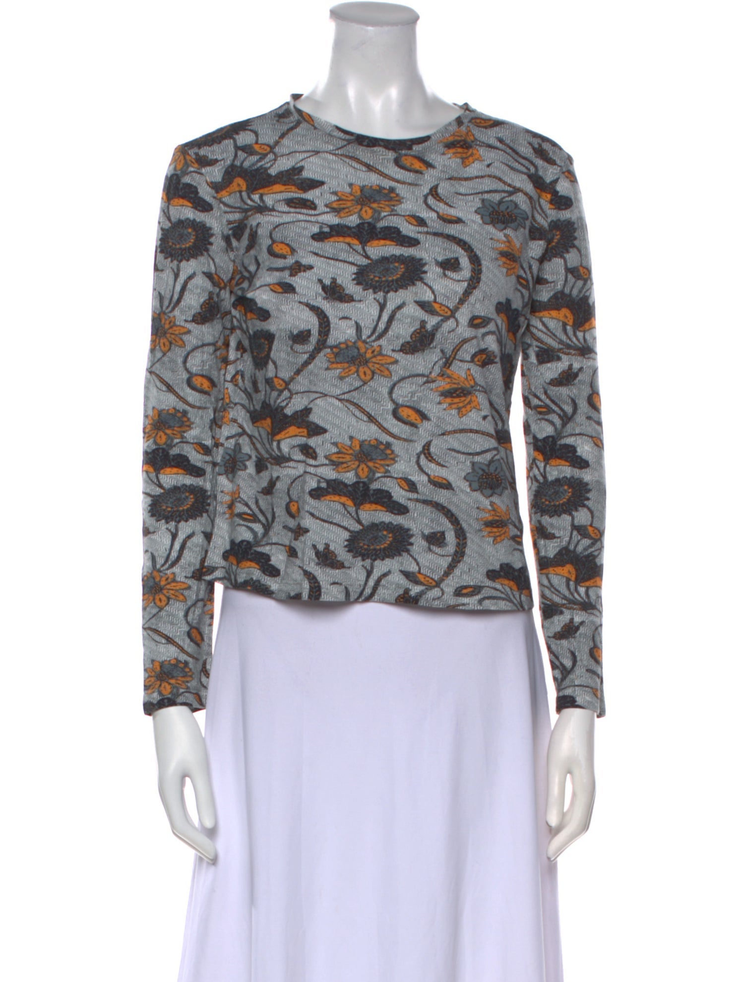 Ulla Johnson Printed Crew Neck Sweatshirt