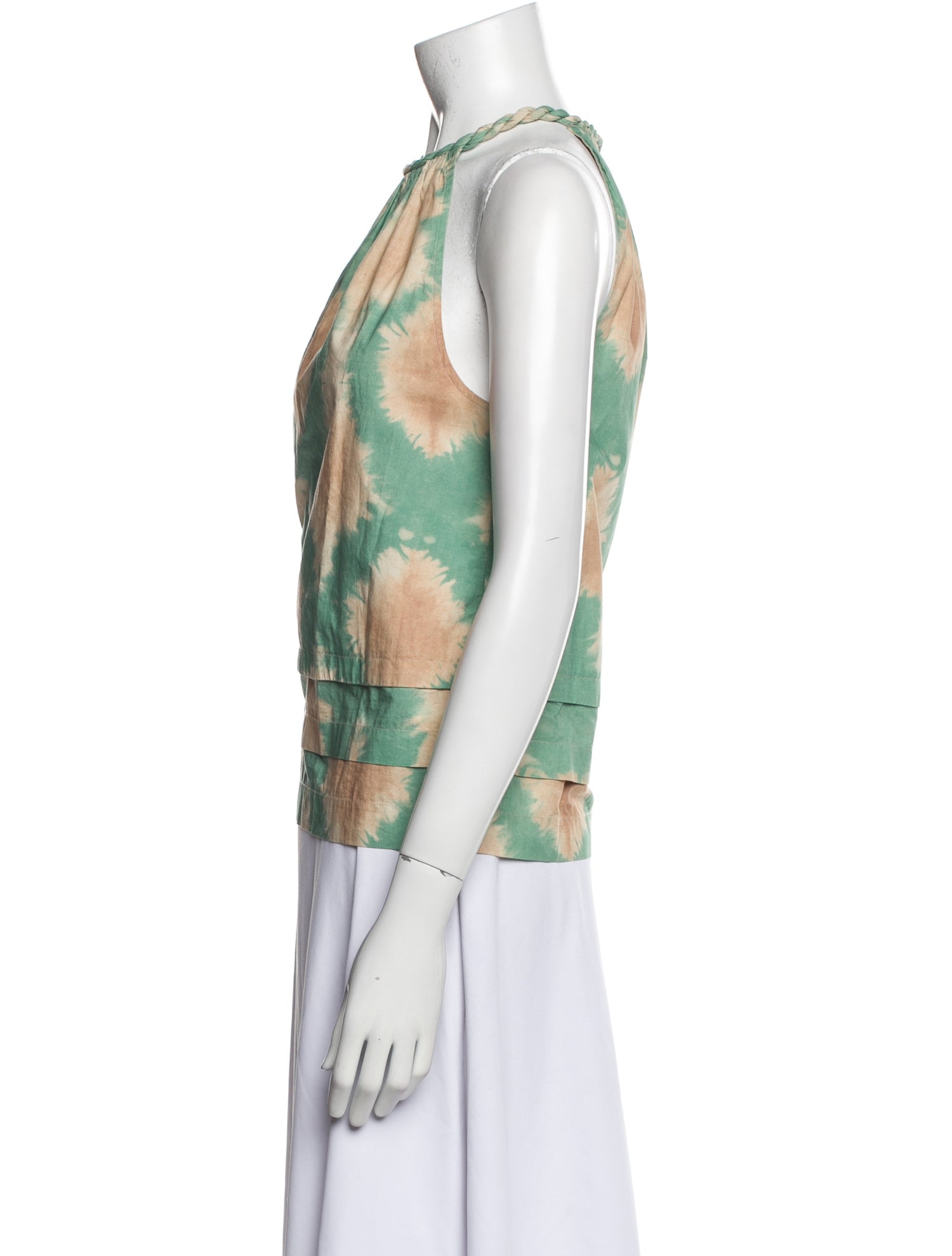 Ulla Johnson Printed Halterneck Blouse