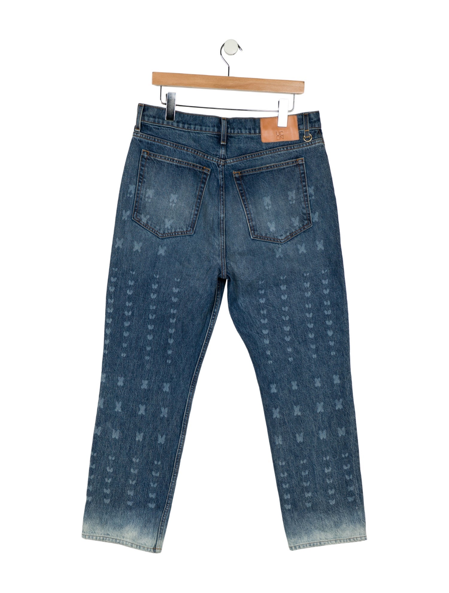 Ulla Johnson High-Rise Straight Leg Jeans