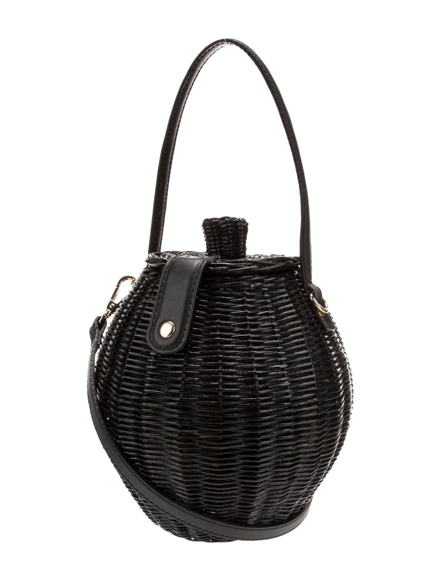 Ulla Johnson Wicker Top Handle Bag
