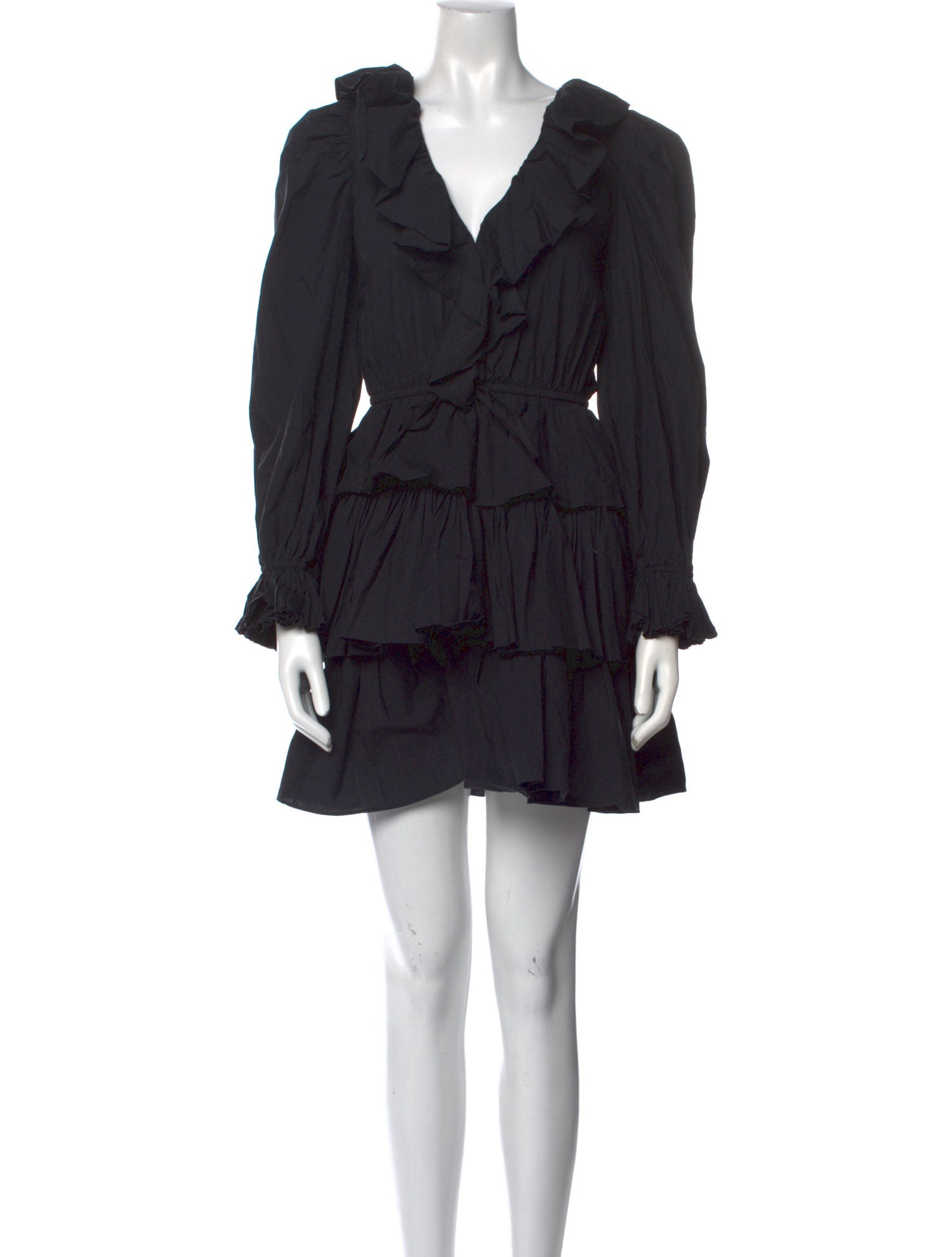 Ulla Johnson V-Neck Mini Dress