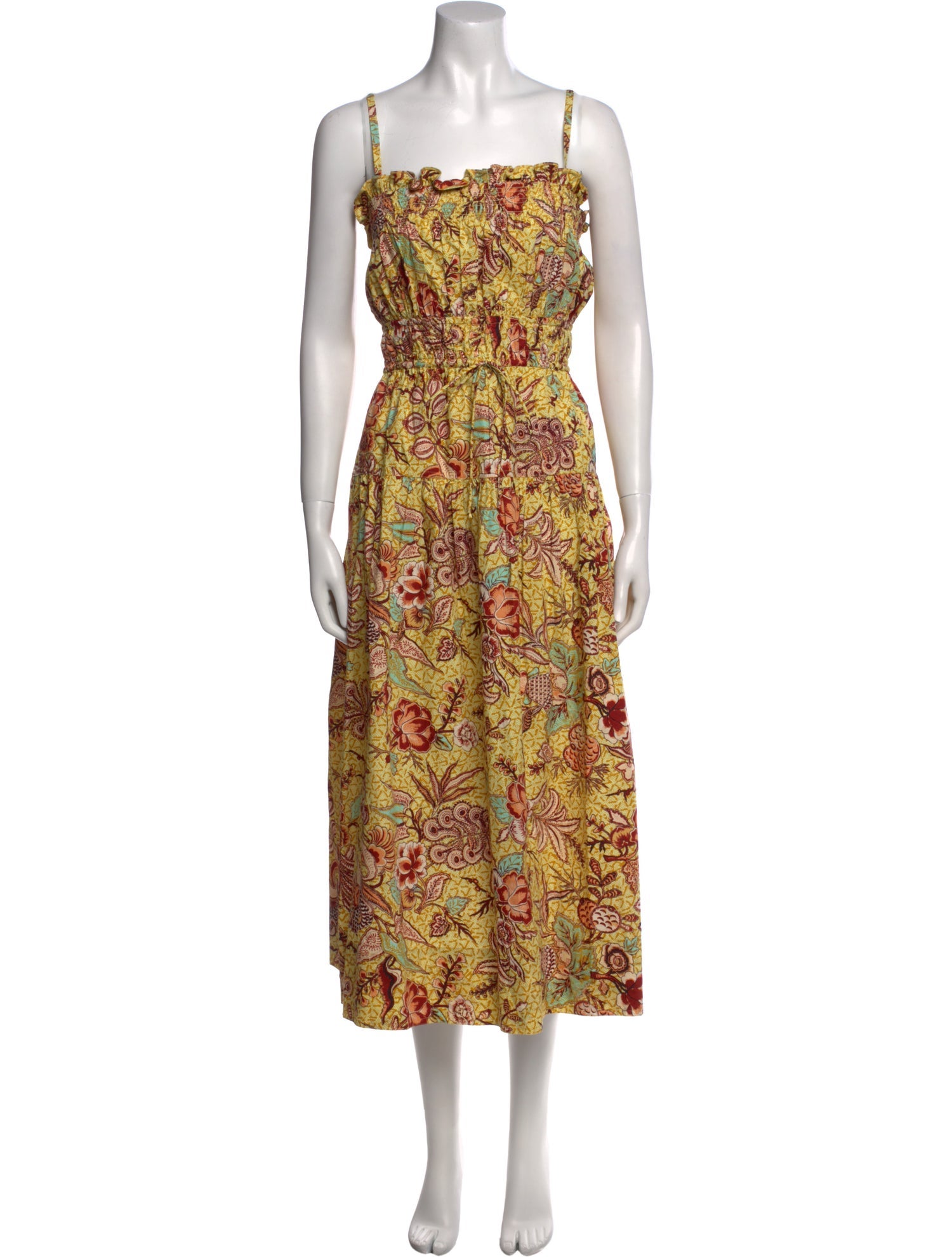 Ulla Johnson Floral Print Long Dress
