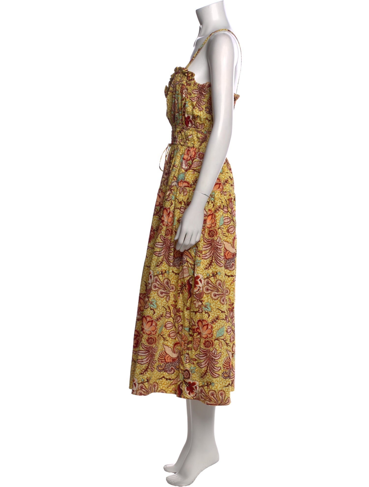 Ulla Johnson Floral Print Long Dress