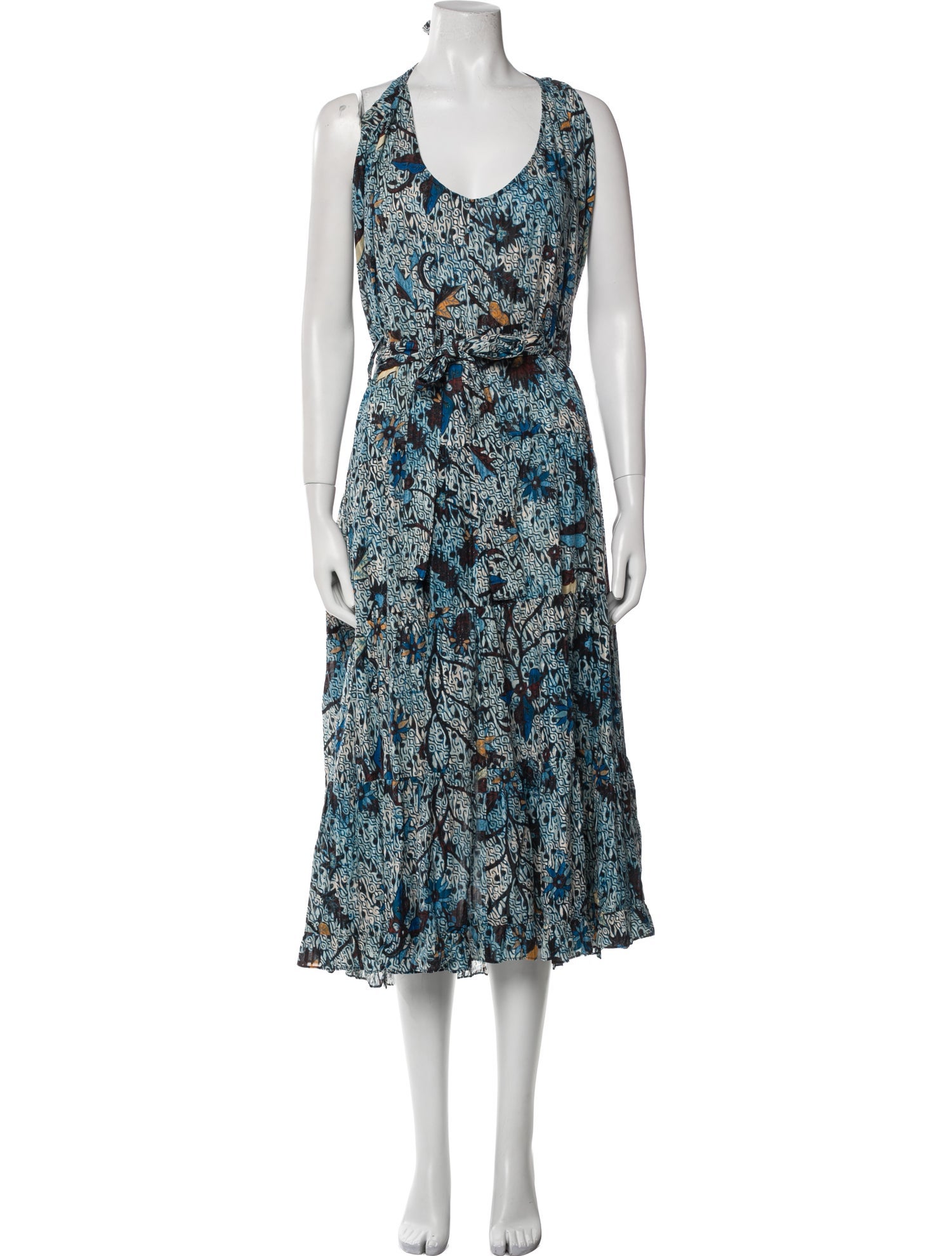 Ulla Johnson Printed Midi Length Dress