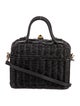 Ulla Johnson Wicker Top Handle Bag