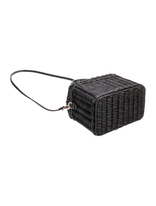 Ulla Johnson Wicker Top Handle Bag