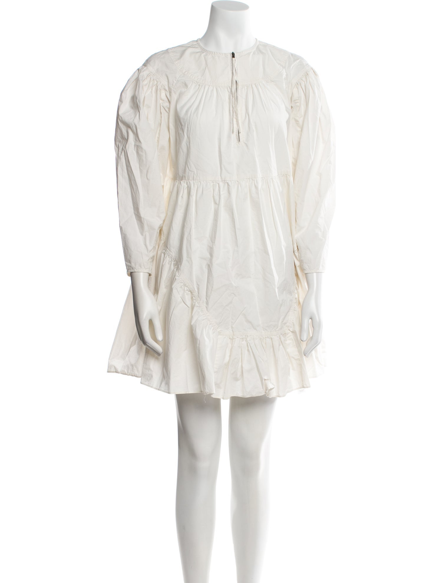 Ulla Johnson Crew Neck Mini Dress