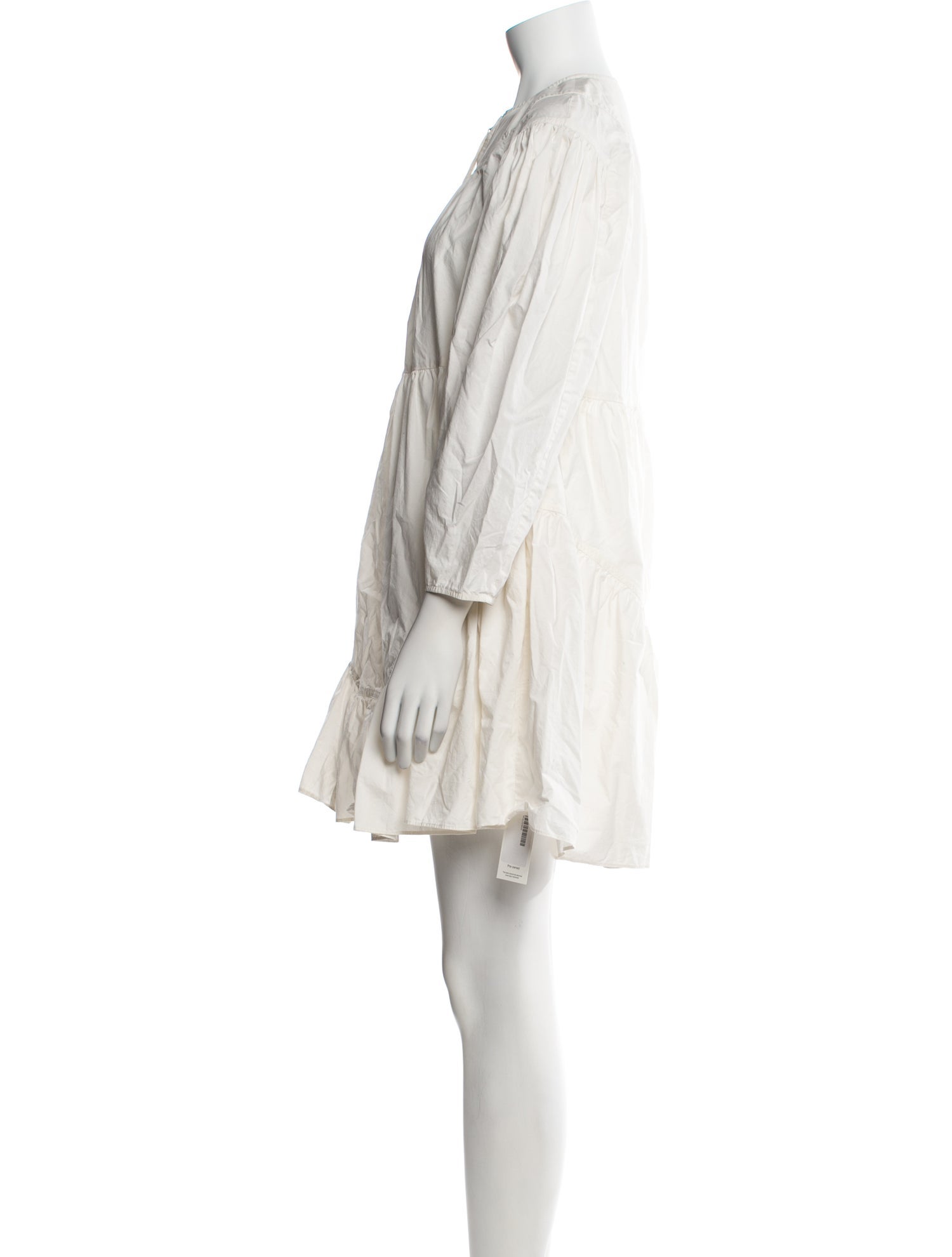 Ulla Johnson Crew Neck Mini Dress