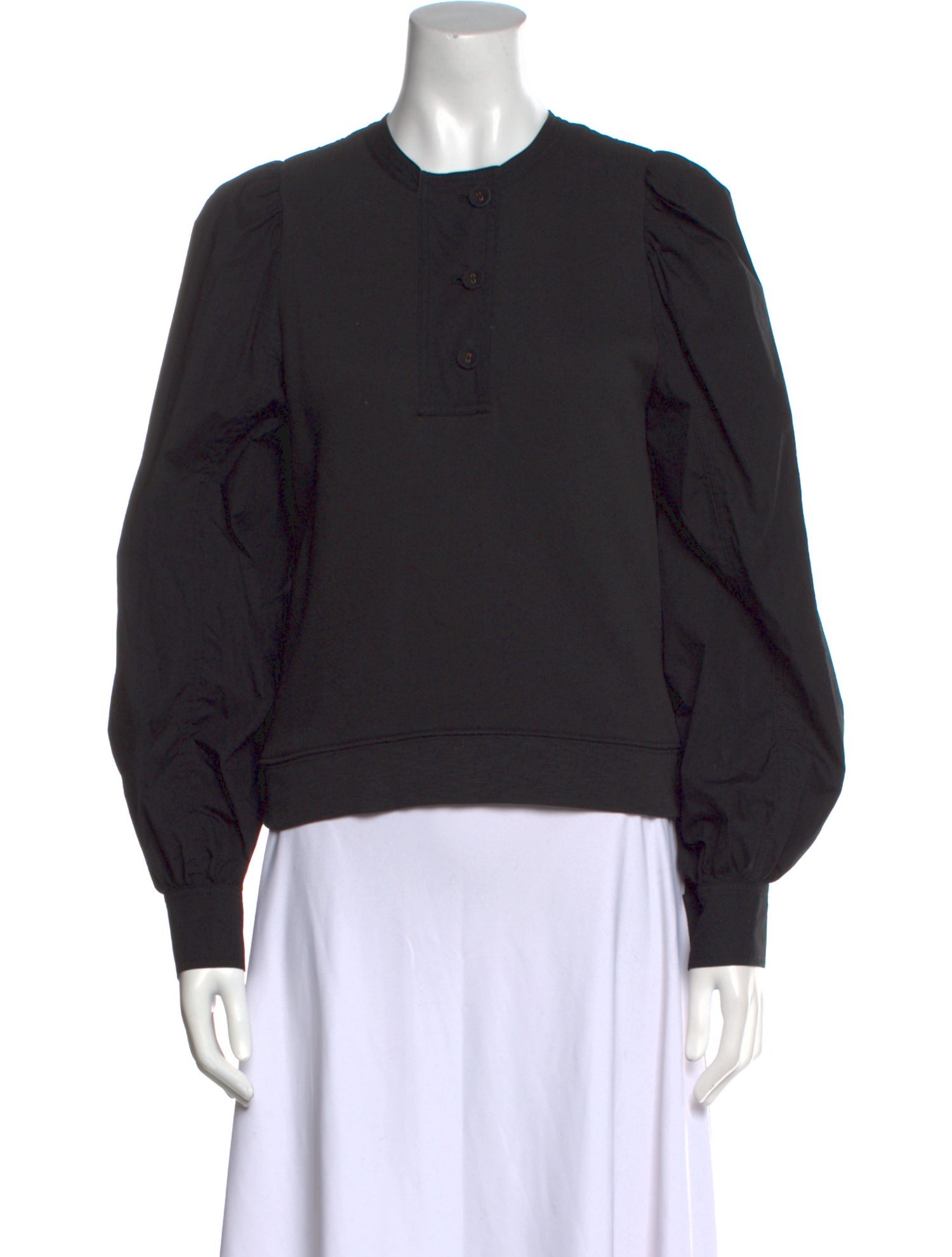 Ulla Johnson Crew Neck Long Sleeve Sweatshirt