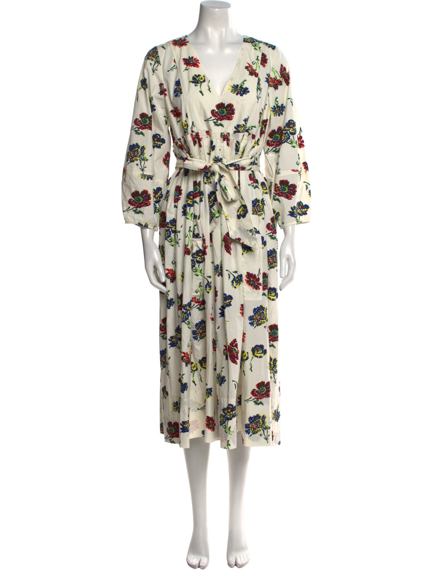 Ulla Johnson Floral Print Long Dress