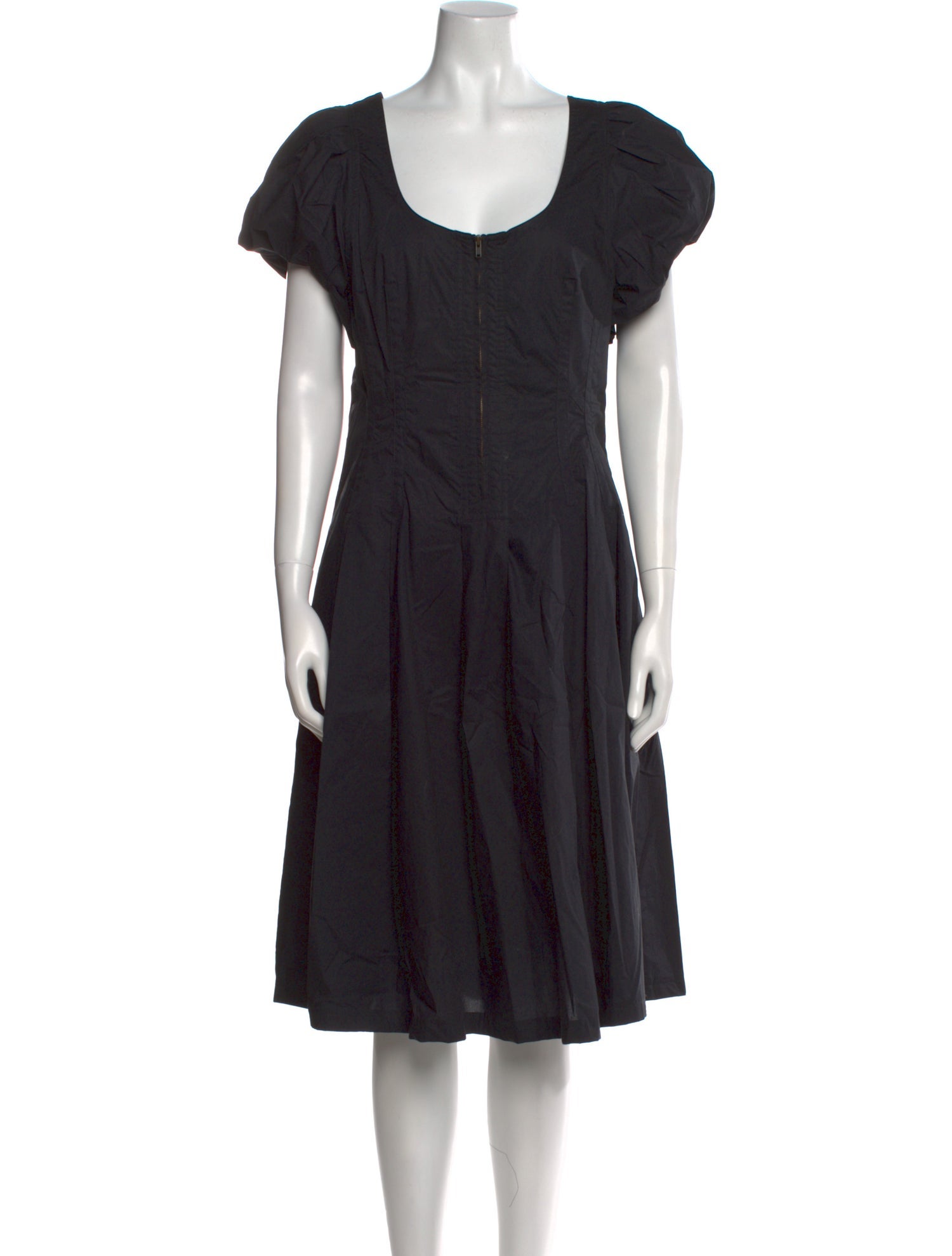 Ulla Johnson Scoop Neck Midi Length Dress