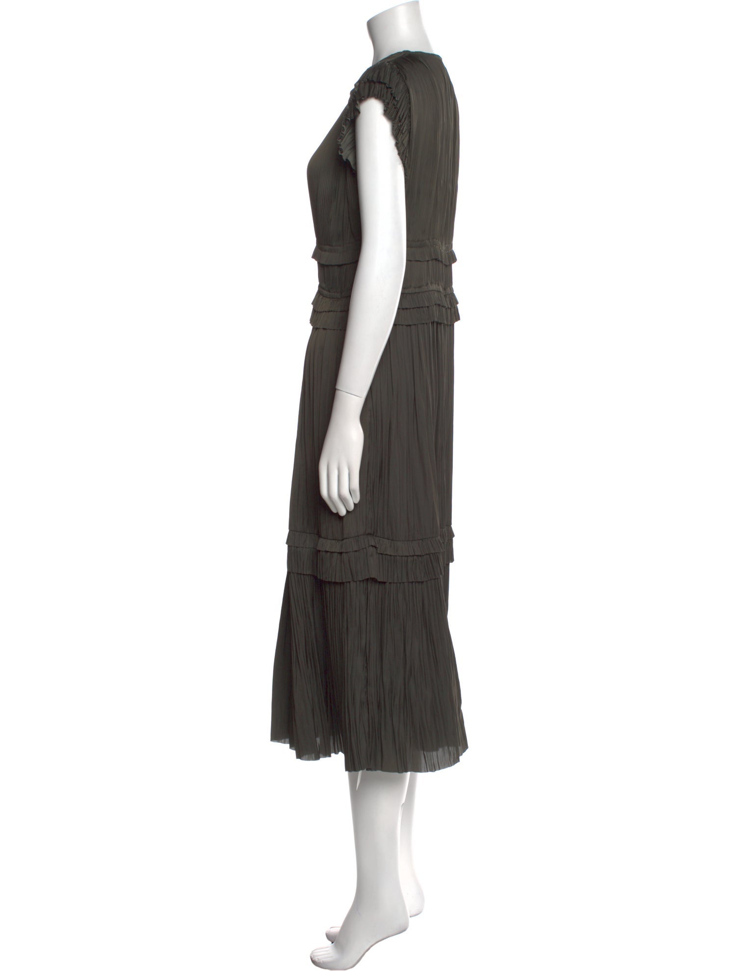 Ulla Johnson V-Neck Long Dress