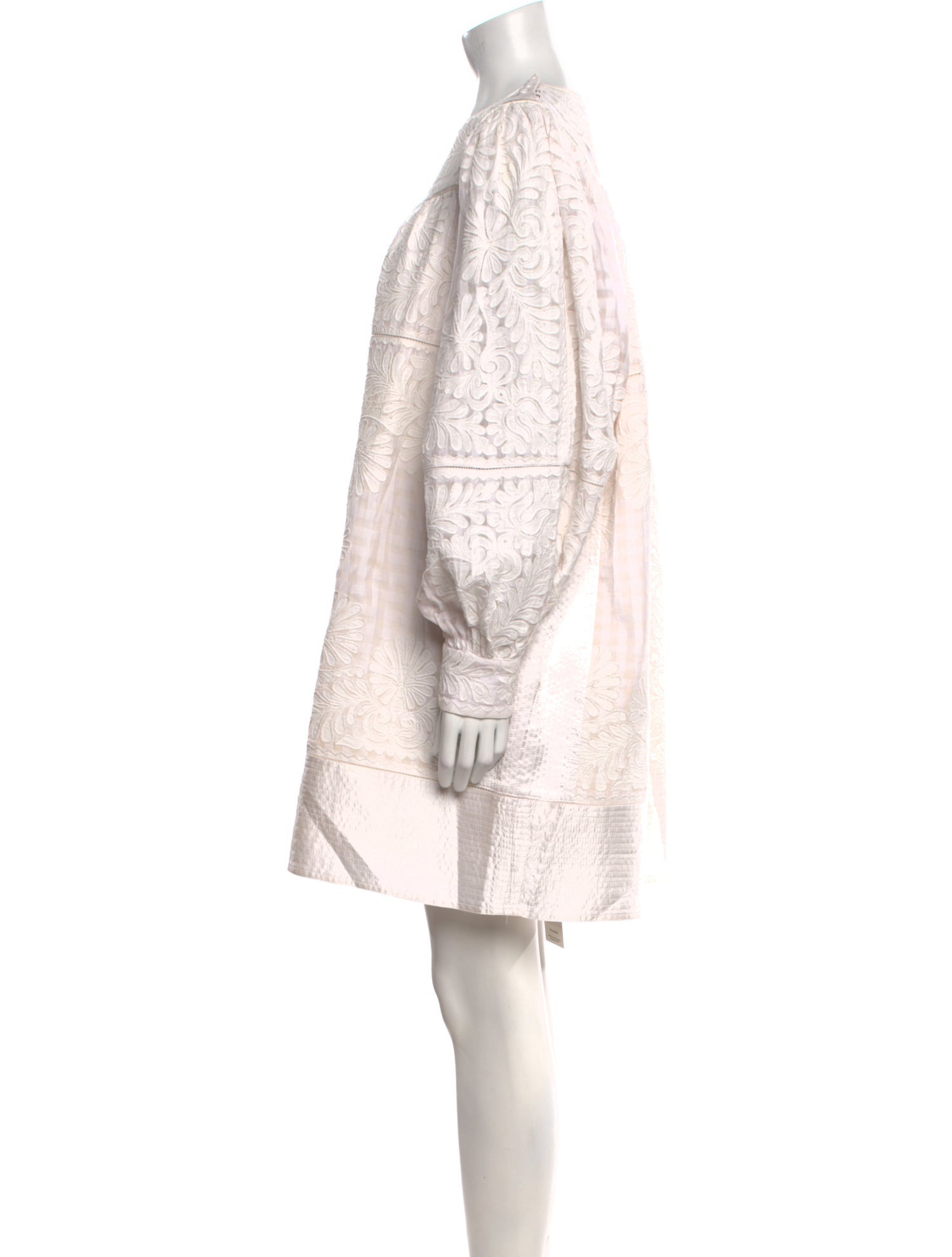 Ulla Johnson Crew Neck Mini Dress