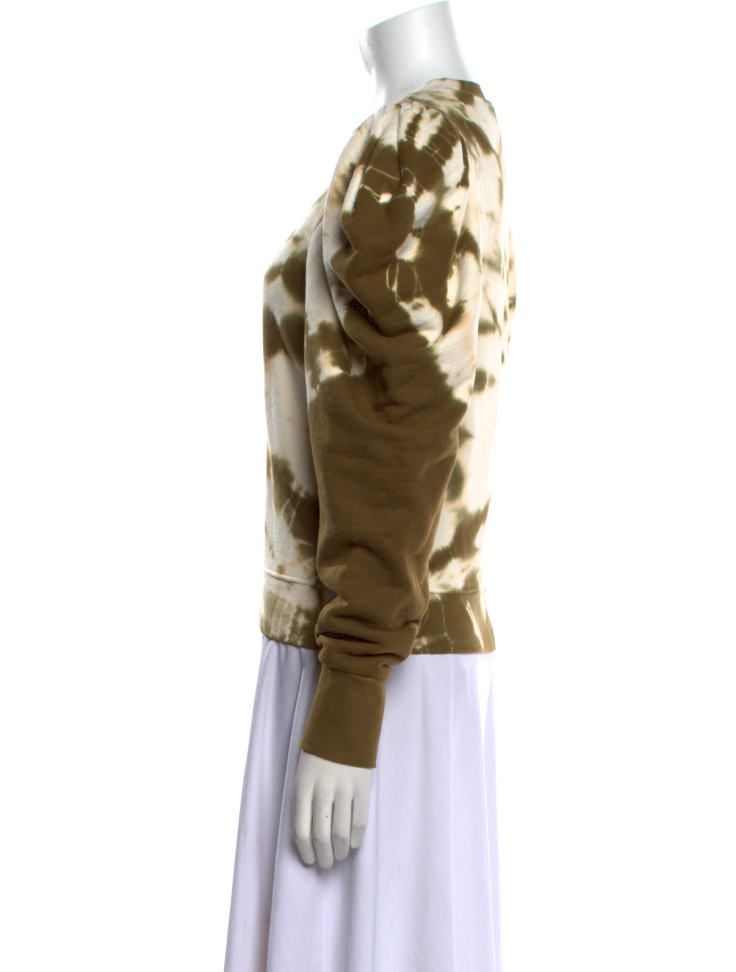 Ulla Johnson Tie-Dye Print Crew Neck Sweatshirt w/ Tags