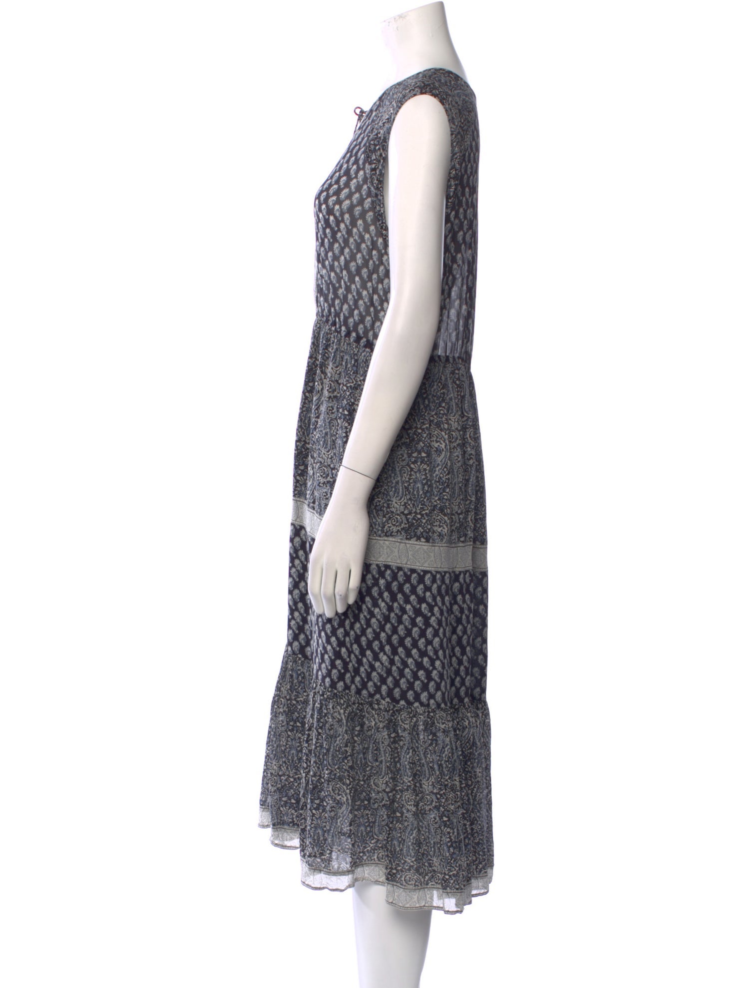 Ulla Johnson Silk Midi Length Dress