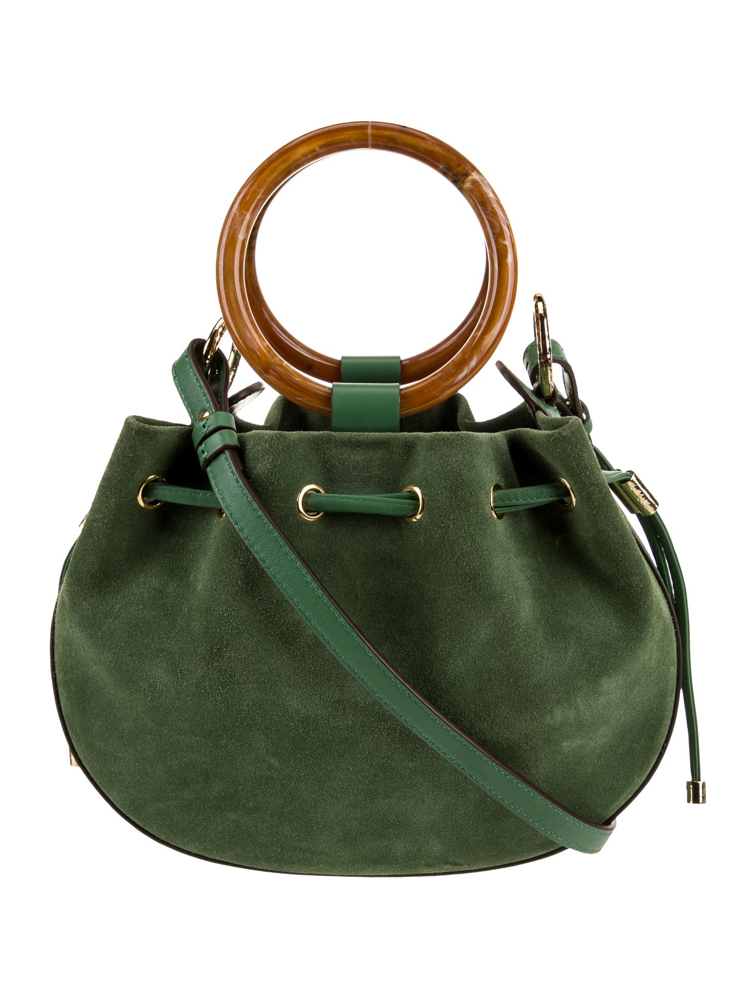 Ulla Johnson Suede Top Handle Bag