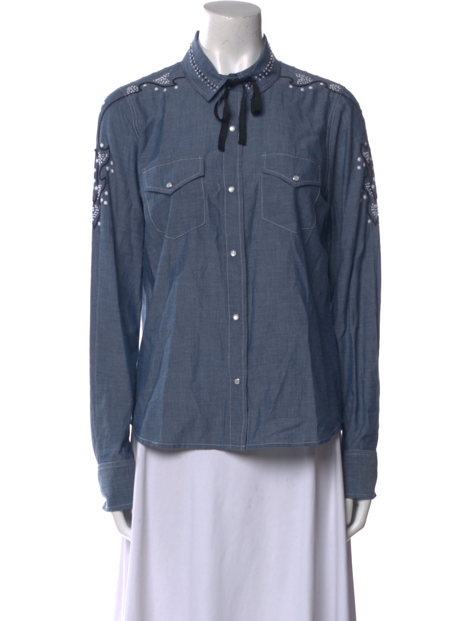 Ulla Johnson Long Sleeve Button-Up Top