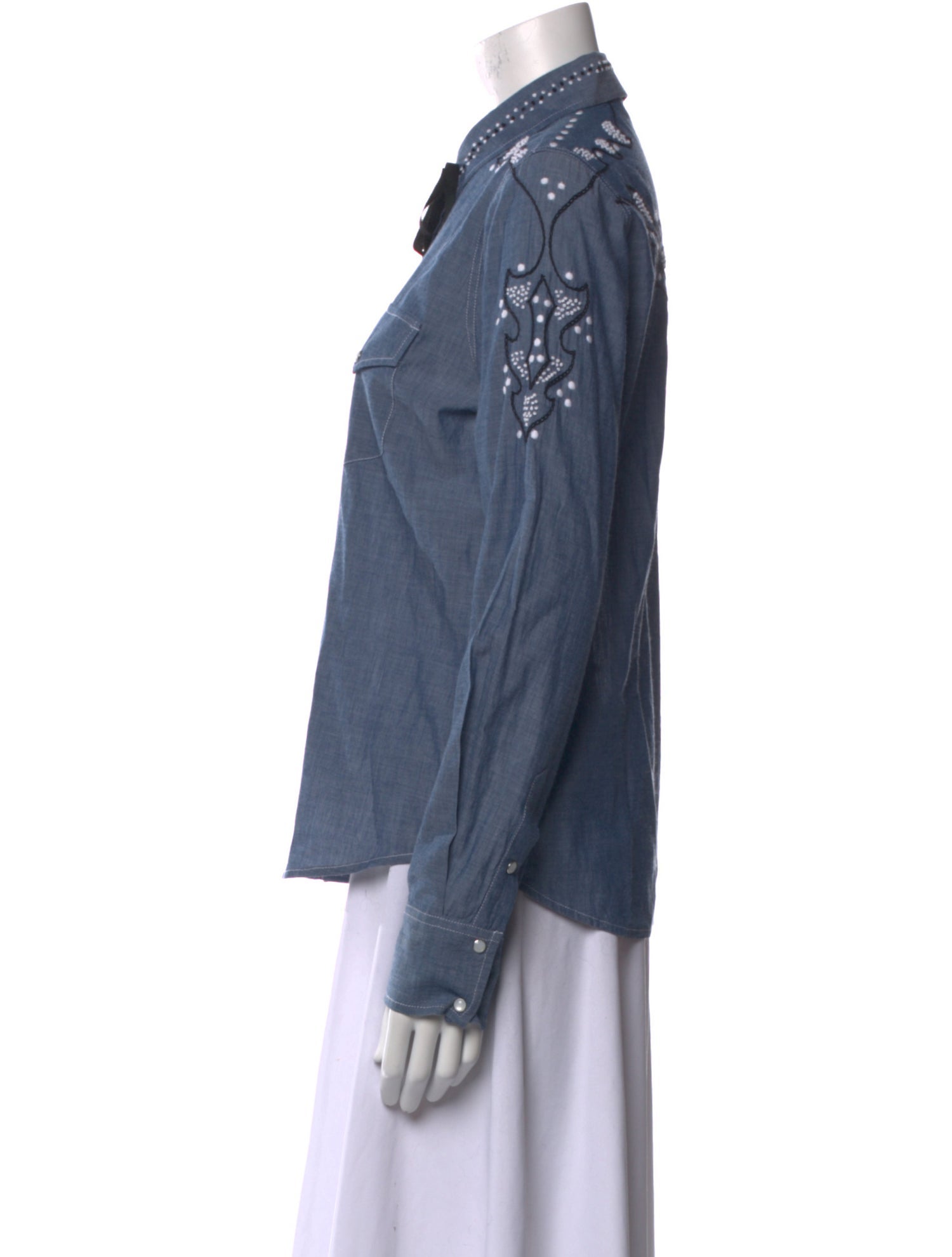 Ulla Johnson Long Sleeve Button-Up Top