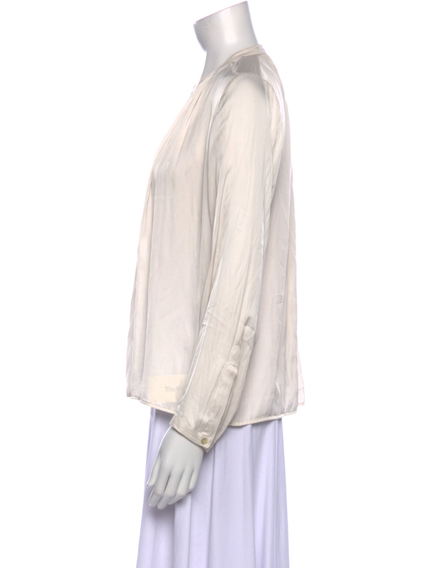 Ulla Johnson V-Neck Long Sleeve Blouse