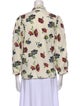 Ulla Johnson Floral Print Three-Quarter Sleeve Button-Up Top