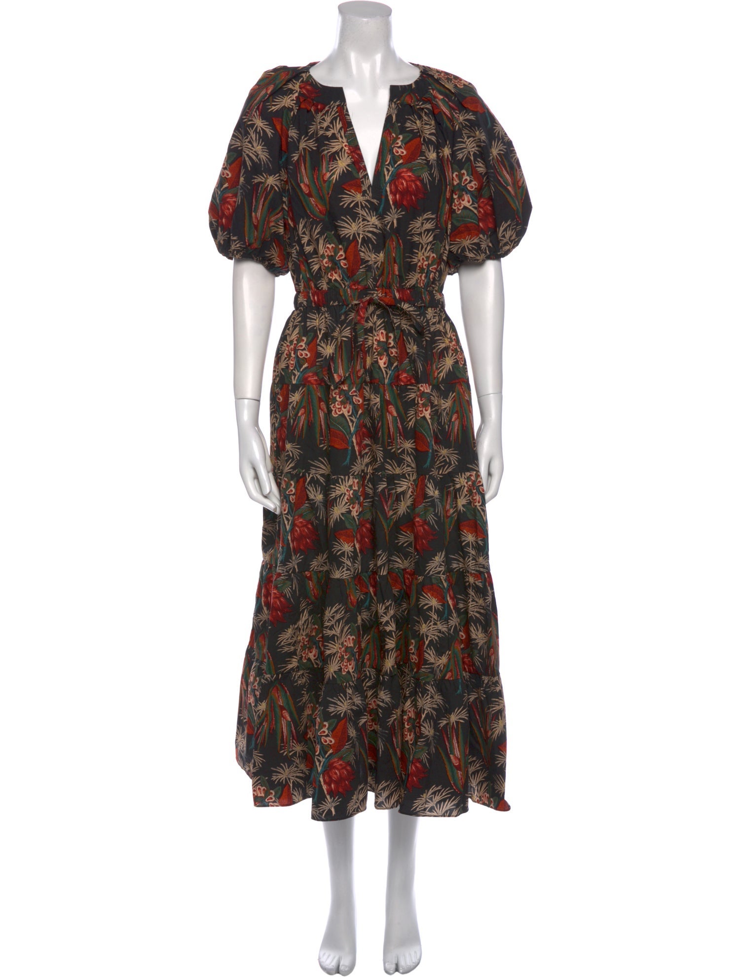 Ulla Johnson Floral Print Long Dress