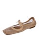 Ulla Johnson Leather Mesh Accents Ballet Flats