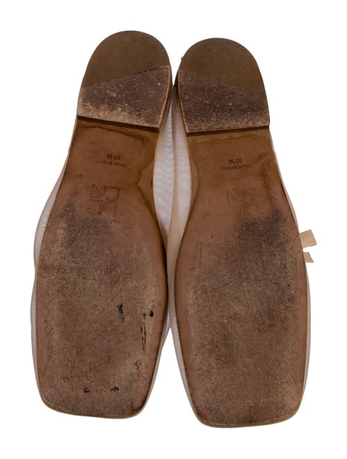 Ulla Johnson Leather Mesh Accents Ballet Flats