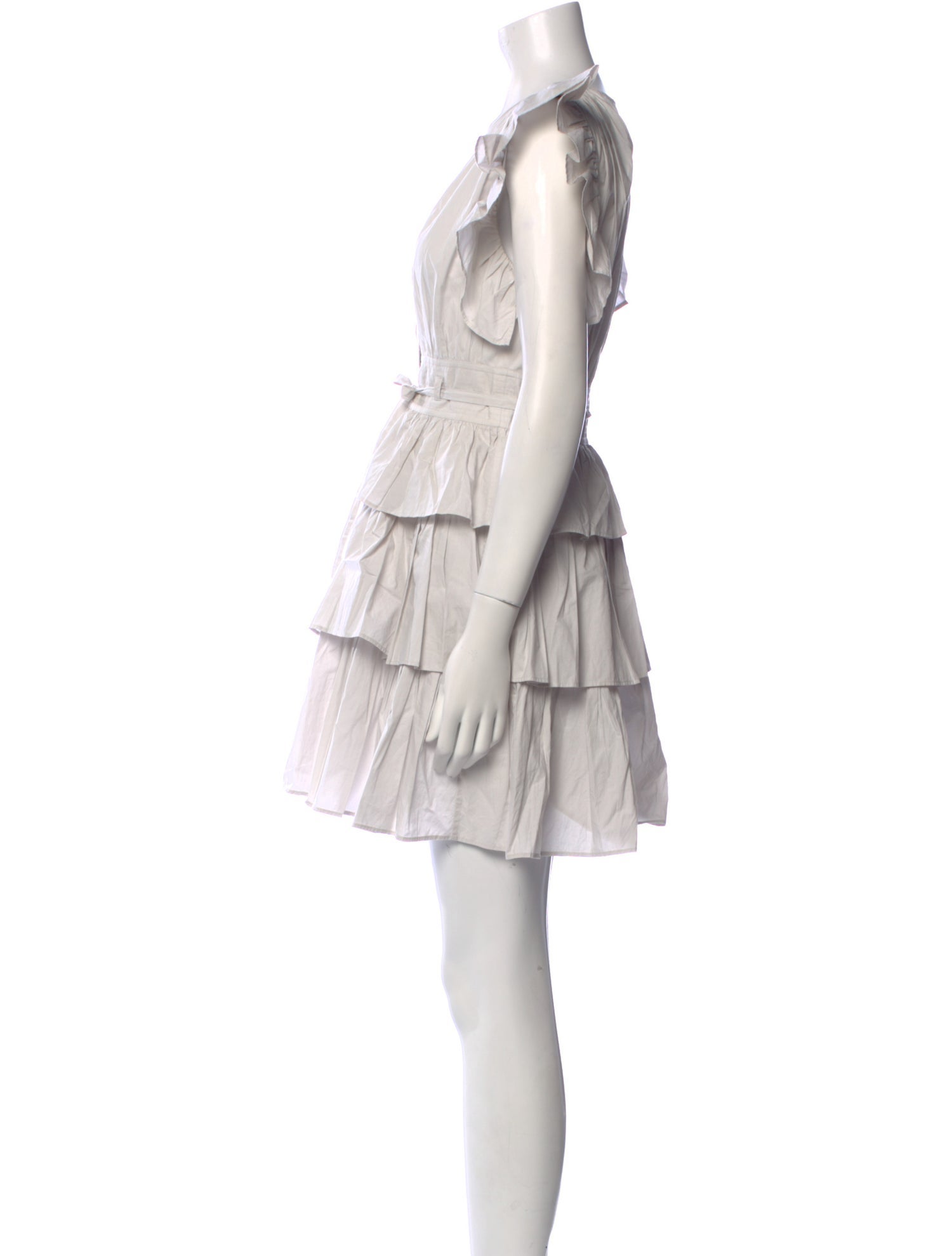 Ulla Johnson V-Neck Mini Dress