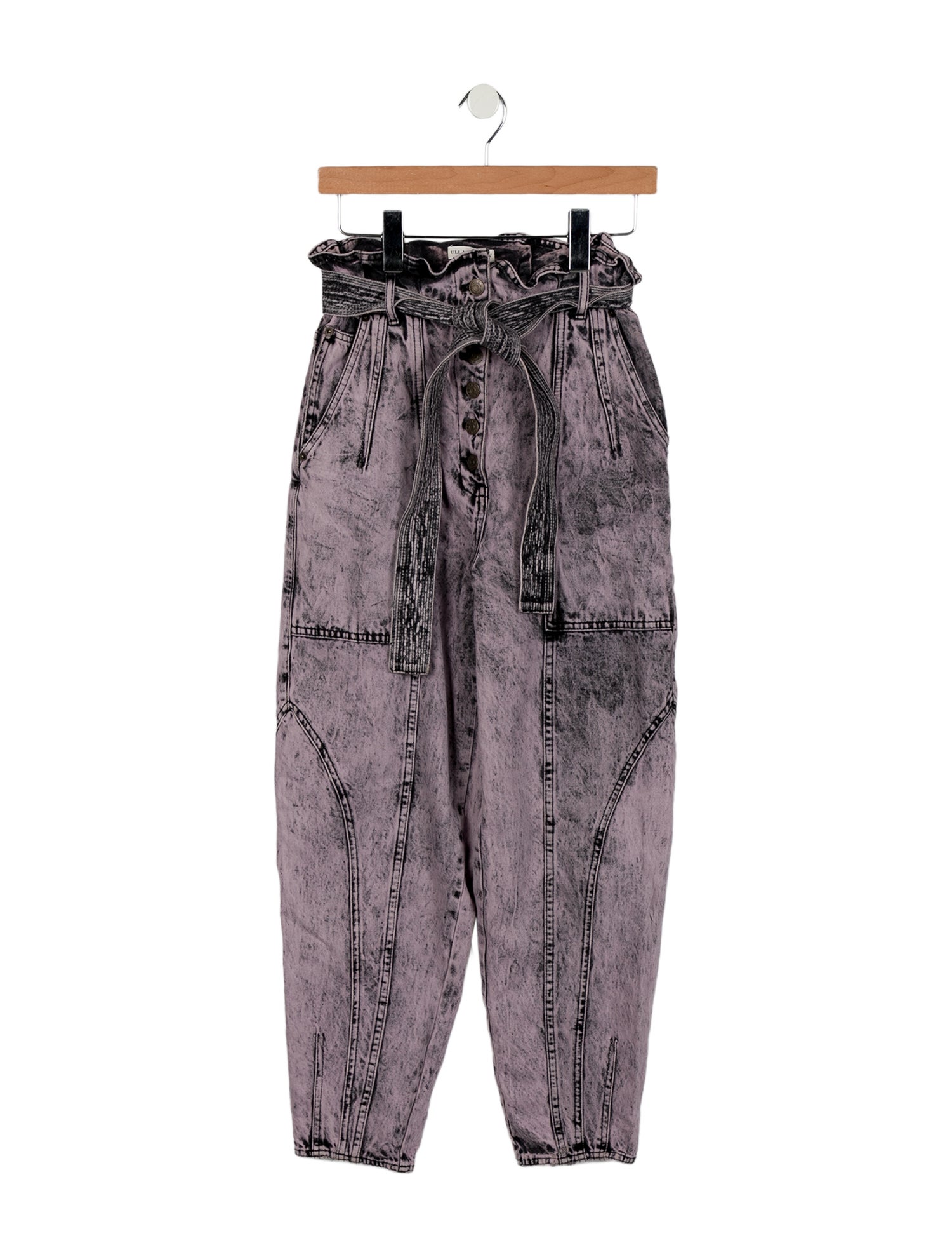 Ulla Johnson High-Rise Straight Leg Jeans