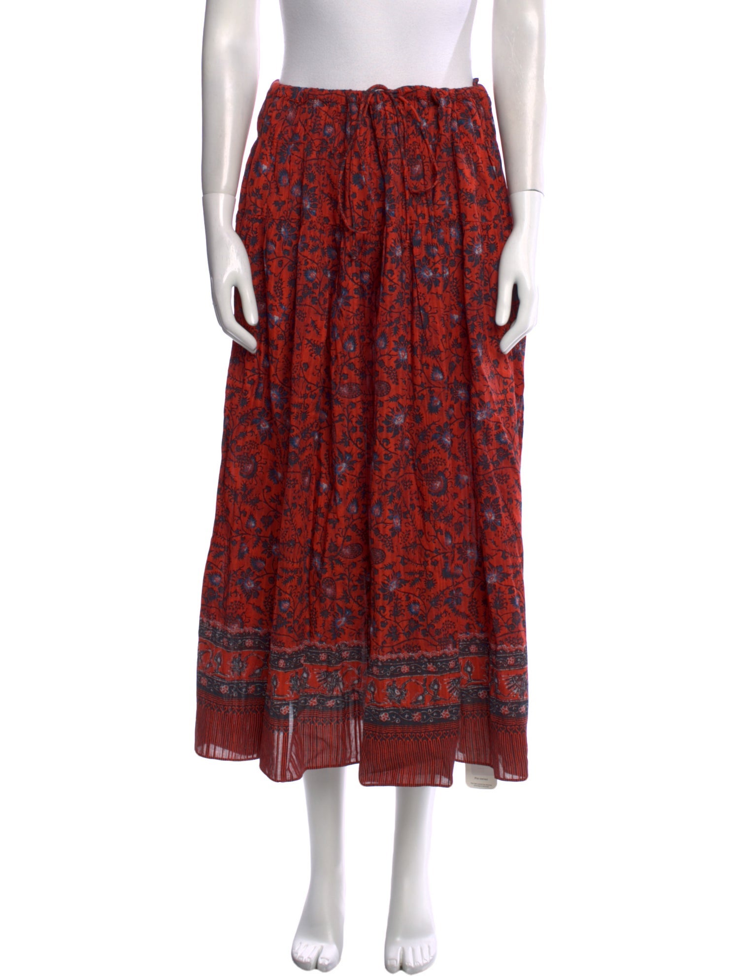 Ulla Johnson Printed Midi Length Skirt