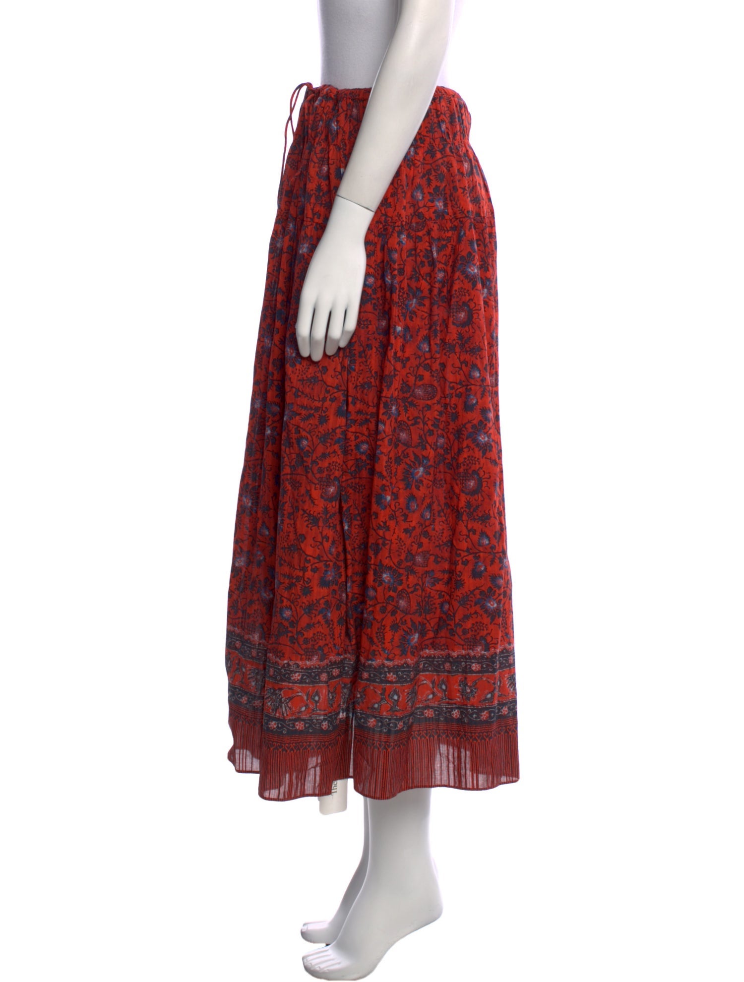 Ulla Johnson Printed Midi Length Skirt